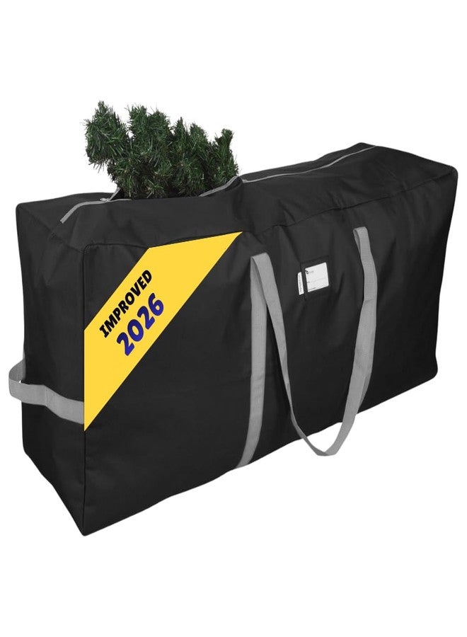 Primode Heavy Duty Christmas Tree Storage Bag | Fits Up to 7.5 Ft. Disassembled Xmas Tree | 50” x 15” x 20” Tree Storage Container | Holiday Storage Box | Durable 600D Oxford Material (Black) - Image 1